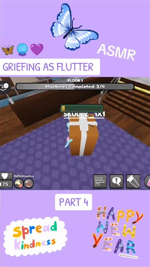 Griefing as Flutter - Happy New Year