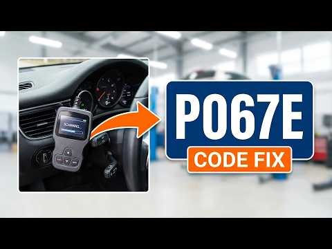 How To Fix P067E Code - Cylinder 6 Glow Plug Circuit Low - Diesel Engine Troubleshooting