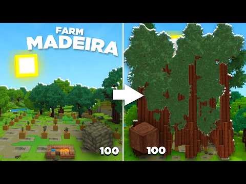 EASY WOOD AND STONE FARM in HYTALE - ETERNAL WORLD 14