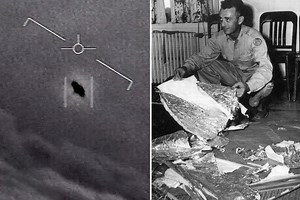 UFO report can only explain one sighting - a big, deflating balloon