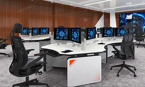 [Hot Item] System Integrator Customized Ergonomic Table Security Control Room Communication Control Room Desk
