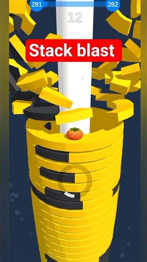 Stack smash gameplay, #stacksmash #stackball #shortsvideo