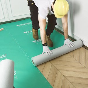Spriteshield 39" x 100' Heavy-Duty Temporary Floor Protection for Construction & Renovation