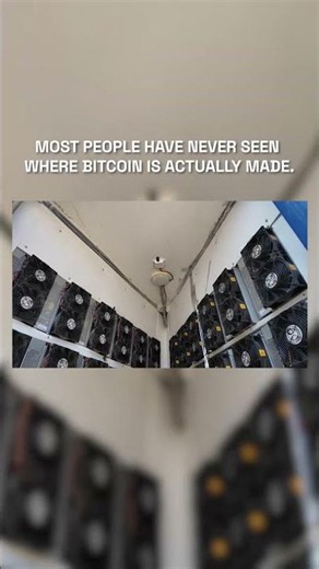 Inside a Real #bitcoin Mining Facility