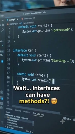 Think Java interfaces can only have abstract methods? Think again! #java