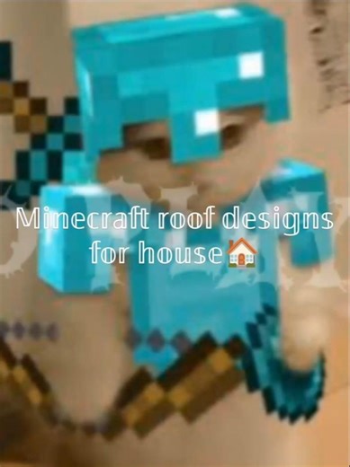 Best roof designs for mineceaft house #minecraft #roof #showcase