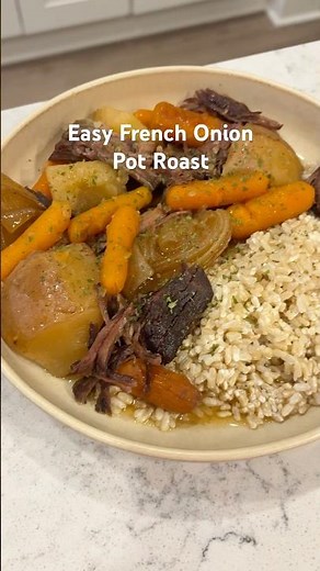 Easy French Onion Pot Roast Recipe (Cozy Slow Cooker Dinner Idea)