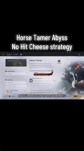 Horse Tamer Abyss No Hit Guide Super easy #wherewindsmeet #wwm #abyss #nohit