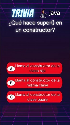 #1 #trivia #java What does super() do in a constructor? | #Intermediate Level
