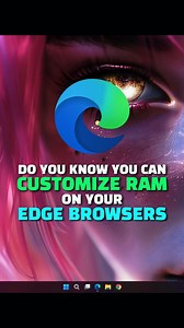 Do you know you can customize RAM on your Edge Browser? #pctips ##Edge #EdgeBrowser #browser #RTCTutorials | RTC Tutorials