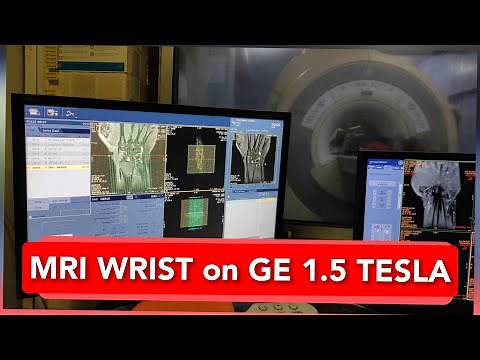 Wrist Joint MRI scan protocol, positioning and planning on GE 1.5 Tesla | Live Demo.