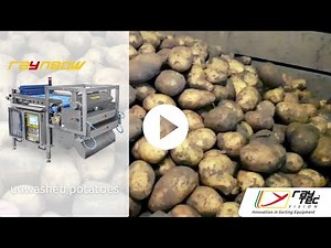 Raynbow optical sorter for unwashed potatoes | RAYTEC VISION SpA