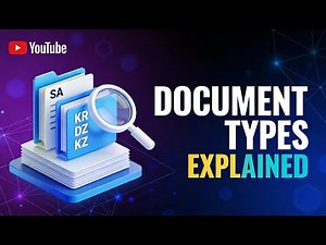 SAP S4 HANA FICO | Class 17 | Document Types Explained