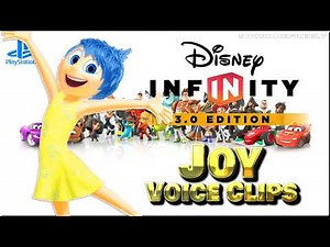 All Joy Voice Clips • Disney Infinity 3.0 • (Kate Higgins) All Voice Lines