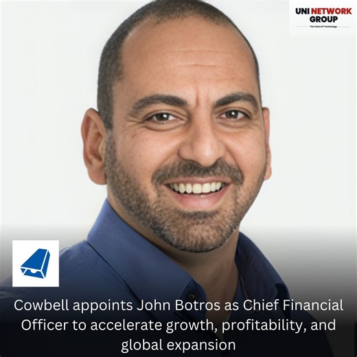 Cowbell Appoints John B as Chief Financial Officer | UNI NETWORK GROUP posted on the topic | LinkedIn