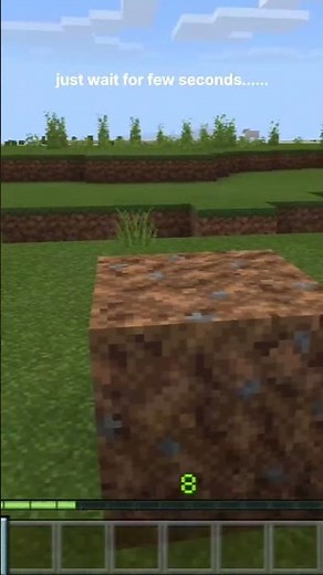 in this video I show you I how can make a grass block in survival