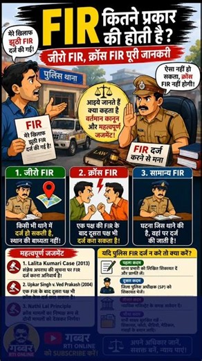 झूठी FIR हो जाए तो क्या करें? Cross FIR का पूरा कानून Zero FIR Explained