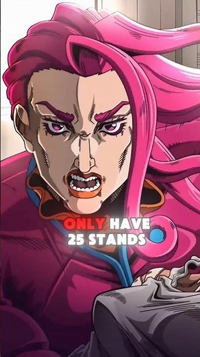 How many stands are there in JoJo's bizarre adventure? | #jojo #anime #jjba #jotaro
