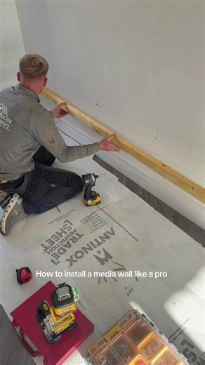 How to install a media wall like a pro