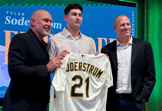 Details of Tyler Soderstrom's $86 million, 7-year contract with the Athletics