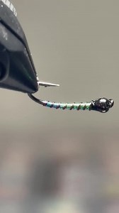 Chromie Chironomid Fly Fishing Lure, Opal Tinsel, Red Wire - Etsy