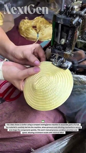 This Simple Machine Makes Hats in Seconds – You Won’t Believe the Process!
