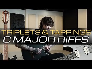 Tim Henson - Triplets and Tapping Guitar Lesson