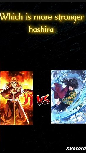 Kyojuro Rengoku VS Giyu Tomioka