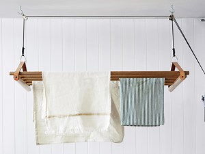 How To Make A D.I.Y. Hanging Drying Rack - Bunnings New Zealand