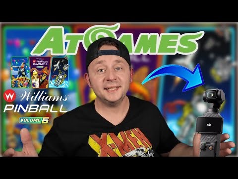 AtGames Williams Pinball Volume 6: Legends Mini Pack Review - On DJI Pocket 3