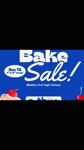 Our First Fundraising Bake Sale Success!