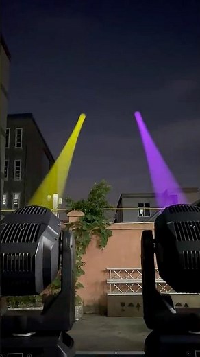 120W Laser Moving Head Light + Portable Power – Total Freedom Stage Lighting!