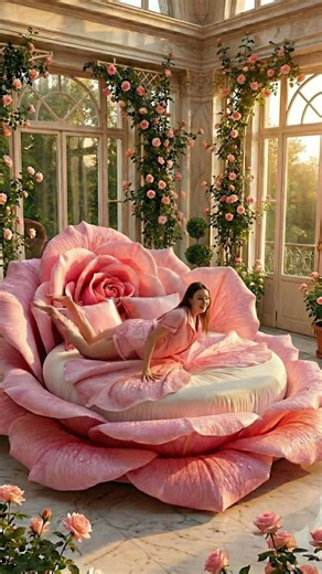 ASMR Fantasy Beds | Sleep in the Stars or on a Giant Rose? #asmr #asmrbed