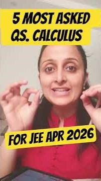 🔥20+ Marks #jeemaths