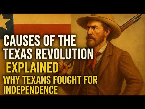 Causes of the Texas Revolution Explained: Why Texans Fought for Independence | 3-Minute History