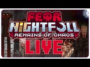 Our First Day In Minecraft's Scariest Modpack - Fear Nightfall: Remains Of Chaos S1.5E1