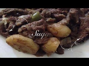 Suqaar - somali recipe