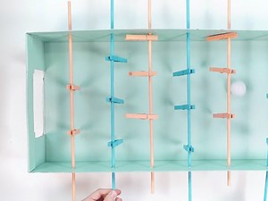 How to make a foosball table - Today's Parent