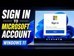 How to Sign In to Microsoft Account in Windows 11 (2026 Guide)