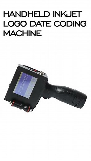 How to use Touch Screen Handheld Intelligent USB QR 360 degree Inkjet Printer