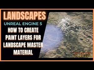 How To Create Paint Layers For Landscape Master Material