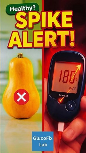 Butternut Squash Spike? Watch Your Blood Sugar! #BloodSugar