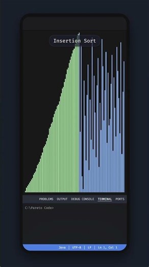 Insertion Sort in 50 Seconds!