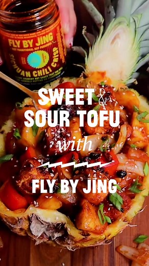 Crispy Sweet and Sour Tofu Recipe by Indulgent Eats