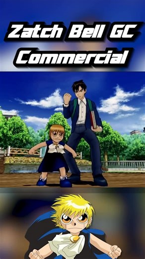 CakeHoarder Games 🍰 on Instagram: "Old Zatch Bell GameCube commercial! ⚡️ #nintendo #gamecube #zatchbell"