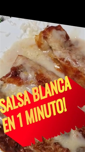 🧑‍🍳 WHITE SAUCE in 1 minute - I'm done cooking! - upgraded version 😀