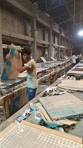 7.7K views · 75 reactions | Floor tiles manufacturing and packing ❤️ . . #reels #tiles #tilestyle #viralreels #spn #shahjahanpurtiles #trending #washbasin #deco #homedeco #tilesdesign #explore | Shalu Tiles Shop | Facebook