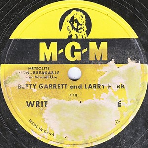 Betty Garrett And Larry Parks / Betty Garrett - Written Guarantee / Home Cookin'