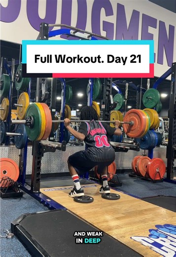 Full Workout for Vertical Jump Training Day 21