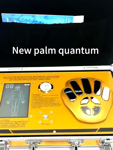 Analyseur quantique en or : Machine de résonance magnétique